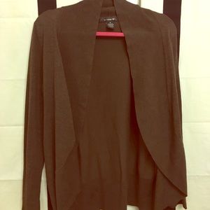 Brown cardigan